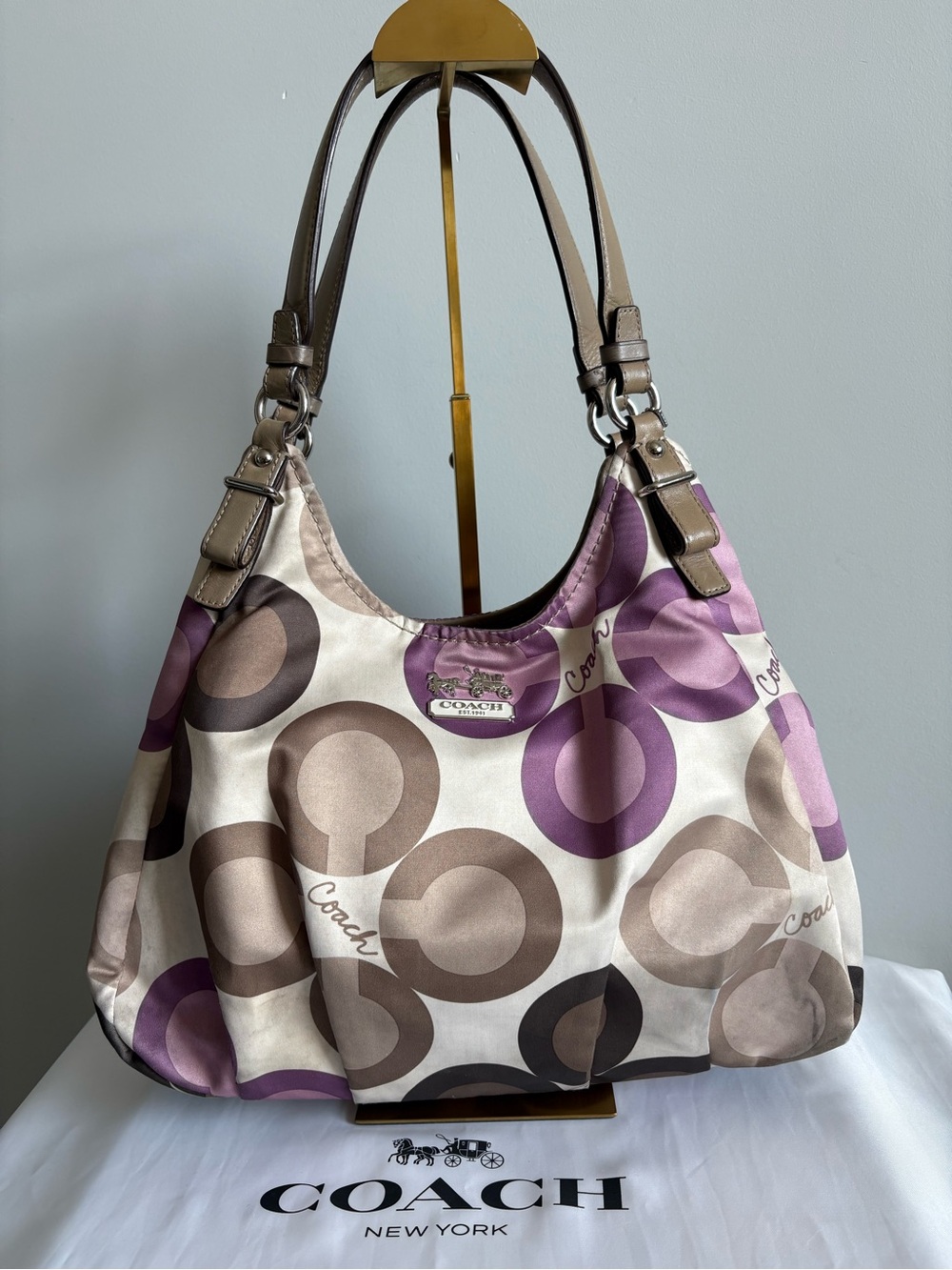 Coach Madison OP Art Signature Tote | 17055